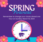 Daylight Savings Time: Spring Forward thumbnail
